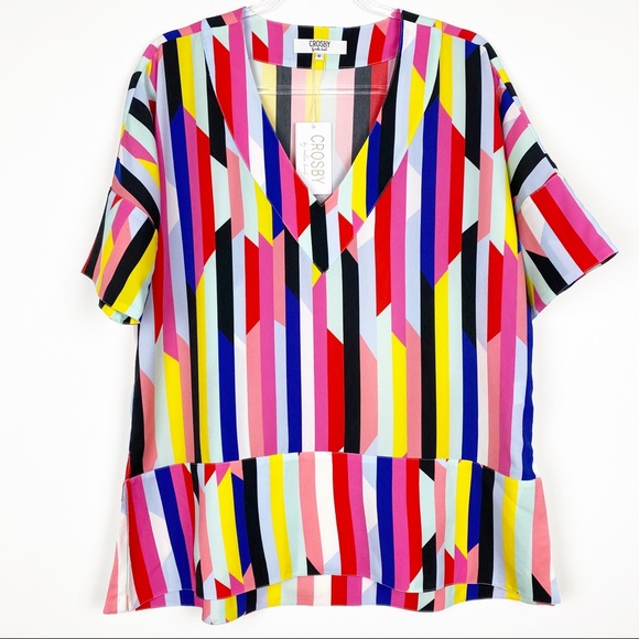 NWT Crosby by Mollie Burch Suzie Tunic - Tortola - Picture 3 of 8